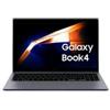 SAMSUNG GALAXY BOOK 4 15.6" i5-1335U 1.3GHz RAM 16GB-SSD 512GB M.2 NVMe-WI-FI 6-WIN 11 PROF GRIGIO (NP754XGJ-KG1IT)