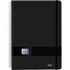 Oxford Live & Go Agenda 2024 Vista settimanale, A5, copertina in plastica con spirale, spagnolo, colore: nero