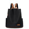 MEIWENMI Donna Borsa Zaino Elegante Zainetto Viaggio Borse a Tracolla Zaini PU Pelle Antifurto Zainetti Marca 55205 Nero