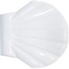 Spirella Clip per Tenda da Doccia Shell per Il Bagno, Design Elegante e Pratico, perfette per Tenere Ferme Le Tende, Dimensioni: 5 cm, Colore: Bianco