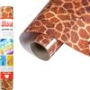 Siser Easypatterns PLUS Wild Giraffe, 30cm x 0,5 mt, vinile termotrasferibile termoadesivo per la personalizzazione di abiti, accessori e tessuti d'arredo, adatto all'abbigliamento dei bambini.