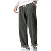 Generic Pantaloni da uomo Autunno Inverno Velluto a Coste Vintage Giapponese Pantaloni Dritti In Vell, Esercito En8, L