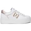 Nero Giardini Sneakers Platform in Pelle con Pietre - 36
