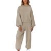 HAOLEI Tuta Donna Due Pezzi Sportive Completa Offerte Tuta Leggero Da Ginnastica Autunno Inverno Jogging Tracksuit Fitness Felpa Con Cappuccio E Pantalone Palestra Donna Tuta Felpata per la Casa