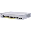 Cisco Switch di rete Cisco CBS350 Gestito L3 Gigabit Ethernet [10/100/1000] Supporto Power over [PoE] Desktop Nero, Grigio (Cisco Business 350 Series CBS350-8P-E-2G - Managed 8 x 10/100/1000 [PoE+] + 2 combo SFP rack-mountable PoE+ [67 W]) [CBS350-8P-E-2G