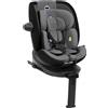 Chicco Seggiolino Auto isofix EverOne i-Size Ruotabile 360 (40-150 cm) Grey Black con Dispositivo Anti Abbandono Easy Tech incluso