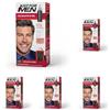 Just For Men Colorante In Gel, Tinta Semipermanente Per Capelli Uomo, Senza Ammoniaca, Con Cheratina E Vitamina E, Colore Castano Scuro, H45 (Confezione da 5)