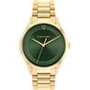 Calvin Klein Orologio Analogico al Quarzo Per Uomo e Donna Collezione CK ICONIC con Cinturino in Acciaio Inossidabile di Colore Dorato - 25200229