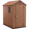 Keter Casetta modulare in Polipropilene Mod. Darwin 4x6 Dim. H.205,1 x L.125,8 x P.184,5 K245957