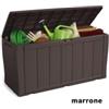 Keter Baule in resina Sherwood K215087 Dim. H.57,5 x L.117 x P.45