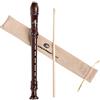 CONJURER Flauto dolce dolce per bambini principianti, soprano, impugnatura tedesca in resina ABS rimovibile, flauto a 8 fori, per adulti, registratore con penna di pulizia e istruzioni (lingua italiana non