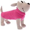 Ferribiella Spa Ferribiella Maglioncino Dolce Vita per Cani Lux Fuxia, 15-cm