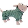 Ferribiella Spa Ferribiella Impermeabile per Cani Piuma Verde, 25cm