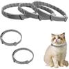 Rumgug 3 x Collare Calmante per Gatti, Feromoni per Gatti Ansia Collare con Feromoni Naturali Allevia Ansia e Stress nei Gattini Durata 30 Giorni Regolabile Impermeabile per Gatti di Tutte le Taglie (Set L)
