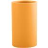 Spirella Portaspazzolino in ceramica Spirella - Tubo da 7 x 11,5 cm - Giallo opaco