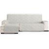 ECOMMERC3 | Copridivano Chaiselongue Normale Sinistra Reversibile con Elastici - Copridivano Chaiselong Beige Protezione per Divano Universale per Chaise Longue