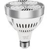 enwant Lampadina LED PAR30 luminosa da 35 W, 3000 lm, attacco E27, fascio stretto, faretto da binario con ventola di raffreddamento, lampadina da incasso a LED, 1 confezione(Natural White)