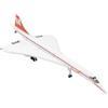 Herpa Modellino aereo Braniff International Concorde - N81AC, miniatura in scala 1:500, da collezione, modello senza supporto, metallo