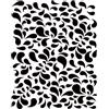 Eulenspiegel - Stencil per face painting Drops