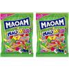 Haribo Maoam Mao Mixx, Caramelle Toffee, Gusto Frutta E Cola, Ideali Per Feste E Dolci Momenti Di Relax - 250gr (Confezione da 2)