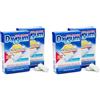 Daygum Microtech, Chewing Gum, Gusto Menta, Senza Zucchero, Senza Glutine, Confezione da 4 Astucci, Gomma da Masticare Perfetta da Condividere e da portare sempre con te