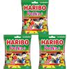Haribo Polka, Caramelle Gommose, Gusto Frutta E Liquirizia, Ideali Per Feste E Dolci Momenti Di Relax - 175gr (Confezione da 3)
