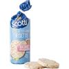 Riso Scotti - Risette Basmati e Riso Rosso - Gallette di Riso Basmati, Rosso e Nero Senza Glutine Bio, Alimento Biologico per la Colazione - 120 gr (Confezione da 6)