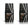 Pellini N.9 Cremoso, Caffè in Grani per Espresso 1kg, Miscela Arabica e Robusta dal Gusto Ricco e Armonioso, Caffè in Chicchi a Tostatura Media (Confezione da 2)