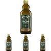 Costa d'Oro - L'Italiano 750 ml. Olio extravergine di oliva estratto a freddo da olive 100% italiane. Bottiglia da 75 cl. (Confezione da 4)