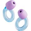 Loop Engage Kids 2 Tappi orecchie (6-12 anni) - Tappi antirumore riutilizzabili per bambini per concentrazione, ansia, stress, scuola, casa, giochi - Tappi per la riduzione del rumore da 16 dB
