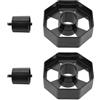 LT Easiyl 2 Set Rotella Dispenser Nastro Di Ricambio Rotella Taglierina Nastro Dispenser Nucleo Rotella Dispenser Nastro 75mm Diametro Rotella Taglierina Nastro In Plastica Per Negozio Ufficio Scuola