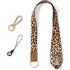 Vicloon Cordino da Collo, Cordini Cinghia da Collo, Neck Lanyard Strap con Stampa Fronte Retro a Colori, Cordino per Collo Portachiavi Rotante per Studenti, Biglietto da Visita, Cellulare