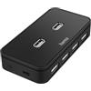 Hama Hub Usb, 7 Porte, Usb 2.0, 480 Mbit/S, Con Cavo E Interruttore
