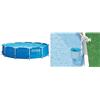 Intex 28210 Piscina Frame I.1, 366 x 76 cm, Multicolore & 28000 Deluxe Skimmer per Pompe Filtro da 3.028 l/h, Grigio/Blu, 20.96 x 33.02 x 24.13 cm