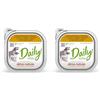 almo nature Daily Menu Dog No Grain Paté con Pollo, Prosciutto e Formaggio, 9 x 300g (Confezione da 2)