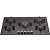 Millar, piano di cottura in vetro con 5 fornelli a gas integrati, 90 cm, con tecnologia FFD, GH9051PB 90