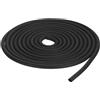QUARKZMAN Nastro Tenuta Gomma Espansa, Diametro 7mm (9/32) Lunghezza 3,5 Metri (11,48 piedi) Gomma EPDM Rotonda per Guarnizioni Fai Da Te Magazzino Tappetini Tubi Schiuma Artigianato