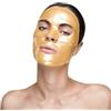 Infinitive Beauty, pacco da 10 maschere per il viso con polvere d'oro 24 kt, su foglio aderente; prodotto per la cura della pelle, antietà, antiocchiaie, idratante, rimpolpante, schiarente, rimuove imperfezioni e punti neri Pelle più liscia, soda e …