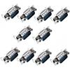 Oiyagai 10 Pezzi Connettore DB15 Maschio D-SUB VGA, 3 File 15 Pin, Sostituzione, Con Vite di Blocco