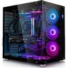 Megaport PC Gaming Intel Core i9-12900F - Windows 11 - GeForce RTX4070 12GB - 32GB RGB DDR4 - 1000GB M.2 SSD - WiFi - Raffreddamento ad acqua - pc da gaming