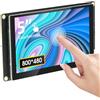 ELECROW Monitor touchscreen per Raspberry Pi, Mini monitor da 5 pollici 800×480 HD IPS Raspberry Pi Display compatibile con Raspberry Pi, PC, Jetson Nano