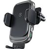 Tigratigro Caricatore Wireless Auto 15W, Auto-Bloccaggio, Griglia di Aerazione, Supporto Cellulare Auto, Ricarica rapida per iPhone 17 16 15 14 13 12 series & Samsung ecc