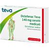 TEVA B.V. DICLOFENAC TE*5CER MED 140MG
