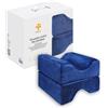 Inphysio® Cuscino Ergonomico per le Gambe durante il Sonno, Cuscino Ginocchia Notturno Ortopedico, Cuscino per Sollevare le Gambe, Cuscino per Dormire con le Ginocchia Antidolore - 25 x 20 x 17 cm