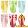 Nadisean 50 Pezzi Scatole di Popcorn, 5 Colori Sacchetti Pop Corn，Mini Striscia porta pop corn festa, Contenitori Pop Corn, Scatole Pop Corn per Feste, Compleanno, Carnevale, Cinema