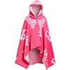 Barbie Asciugamano con cappuccio per ragazze 100% cotone Poncho Grande asciugamano da spiaggia Asciugamano da bagno Avvolgente per nuoto Copertura per cambiarsi