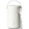VINSUN Contenitore Termico per Alimenti 800ml, Acciaio Inossidabile, Cucchiaio Pieghevole, a Prova di Perdite, Porta Pranzo Termico per Ufficio, Scuola, Campeggio