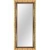 Online-GalleryKing Specchio da parete su misura 30 x 140 cm, colore oro, nero, stile barocco, shabby vintage, per corridoio, bagno, soggiorno, camera da letto, cornice a specchio OGK-EH32