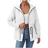 Kobilee Antipioggia Moto Donna Trekking Montagna Giacca da Pioggia Antipioggia Impermeabile Softshell Giacca a Softshell Con Cappuccio Antivento Mantella Impermeabile Leggero Elegante Giacca Antipioggia