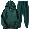 Generico Tuta Donna Sportiva Cotone Sportiva Felpa Con Cappuccio E Jogging Pantaloni Set Sportivo Morbida Leggera Completi 2 Pezzi Tute Da Palestra Ginnastica Completo Casa Oversize Completi Firmate